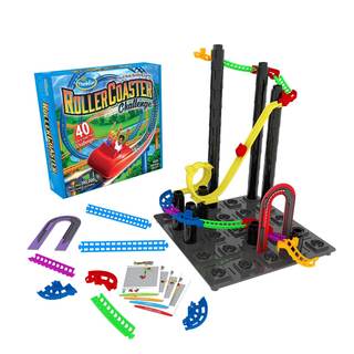 ThinkFun Roller Coaster Challenge STEM Toy and Building Game for Boys and Girls Age 6 and…