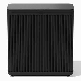 Veradek Tambour Waste Bin - Outdoor Trash Can with Dual Bag System | Durable Plastic…