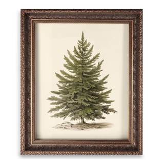 OFlyDesigns Vintage Christmas Wall Art Print, Santa Reading Book Poster, Rustic Christmas…