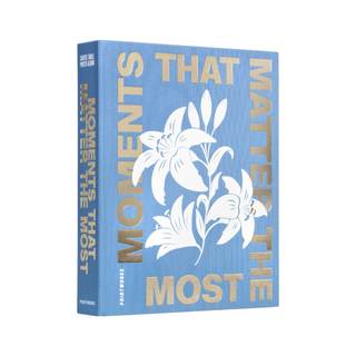 Printworks Moments That Matter the Most Photo Album, Sky Blue - 30 Pages
