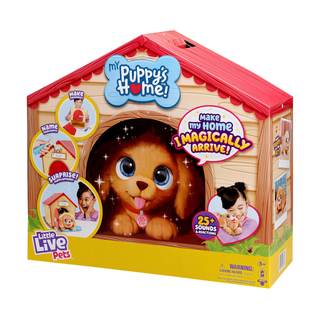 Little Live Pets My Puppy's Home Playset, Interactive Play Dog with Building Dog House…