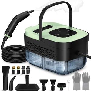 Steam Cleaner, Portable Steamer for Cleaning with 16pcs Accessories, 6-Level Adjustable…