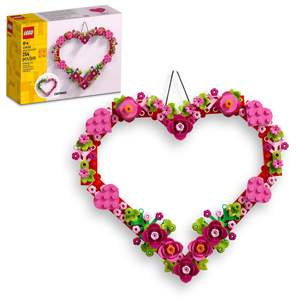 LEGO Heart Ornament Building Toy Set - Fun Arts and Crafts Idea for Girls and Boys, Ages…