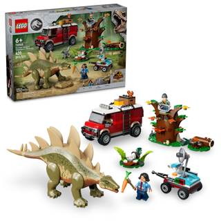 LEGO Jurassic World Dinosaur Missions: Stegosaurus Discovery Building Set - Dinosaur Toys…