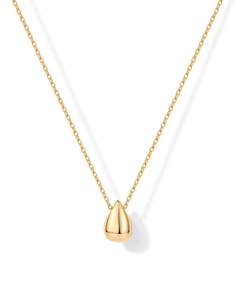 PAVOI 14K Gold Plated Dainty Pear Pendant Necklace for Women | Tear Pendant Necklaces…