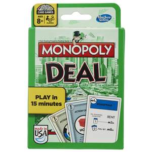 Monopoly Deal Card Game | Quick-Playing Card Game | Fun Games for Families and Kids |…
