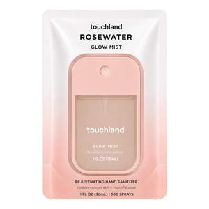 Touchland Glow Revitalizing Hydrating Hand Sanitizer Spray Travel Size | TSA ready Power…