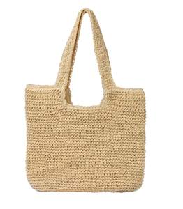 GOLDTIMO Beach Bags for Women - Summer Soft Large Woven Shoulder Purse Handbag, Beach…