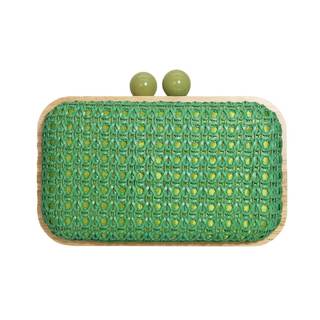 Women Straw Clutch Purse Handwoven Summer Evening Bag Beach Straw Handbag Wedding Party…