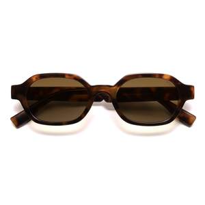SOJOS Retro Polarized Hexagonal Rectangle Sunglasses Women Men SJ2389,Small | PC Frames…