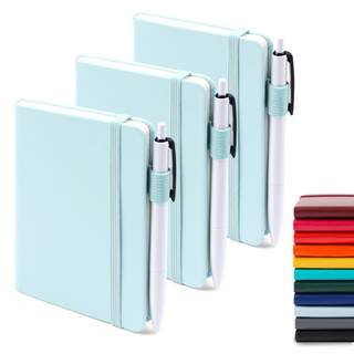 feela 3 Pack Pocket Small Notebook Journals, Mini Cute Memo Notepad Hardcover College…