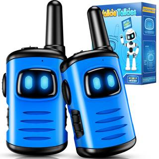 Kids Walkie Talkies Toys for Boys: comedyfun Mini Robots Walkies Talkies 2 Pack Birthday…