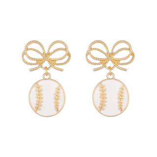 Sport Soccer Baseball Golf Football Earrings for Women Game Day Jewelry | Sport Dangle…