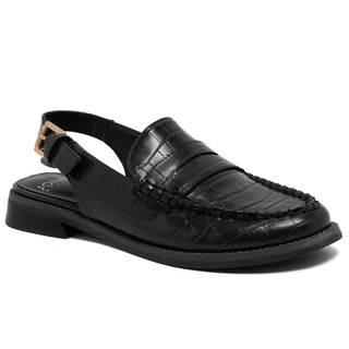 Jones New York Women’s Slingback Loafer Flats – Back Strap Penny Loafer Style with…