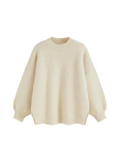 CIDER Womens Wool Blend Oversized Knit Sweater Pullover | Crew Neck,Casual Outfits,Cozy…