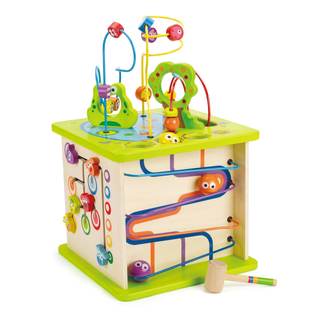 Hape Country Critters Play Cube| Wooden Learning Puzzle Toy for Toddlers, 5-Sided…