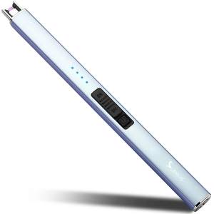 SUPRUS Electric Lighter Arc Windproof Flameless USB Rechargeable Lighter with Safety Lock…