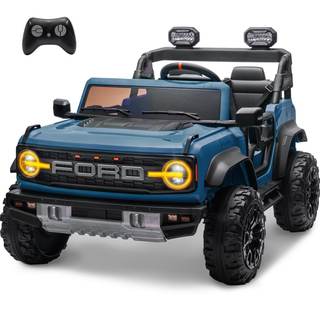 ENYOPRO 2 Seater Ride On Car for Kids, 24V Licensed Ford Bronco Raptor Electric Power…