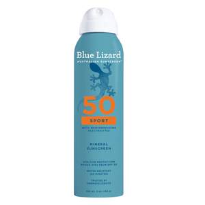 BLUE LIZARD Sport Mineral Sunscreen Spray SPF 50+, Dermatologist-Recommended Brand…