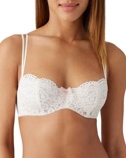 b.tempt'd Women's Ciao Bella Lightly Padded Balconette Underwire Bra, 953144 34C Vanilla…