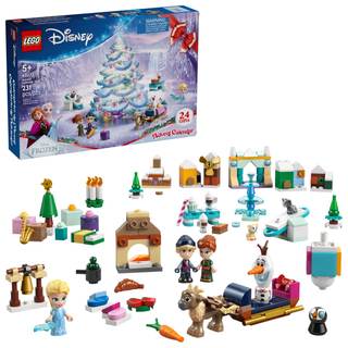 LEGO Disney Frozen Advent Calendar 2025 Kids Toy - Holiday Countdown Playset for Boys &…