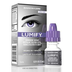 LUMIFY Eye Drops for Red Eyes, Redness Reliever for Brighter Looking Eyes, Works in 1…
