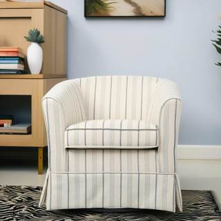Christopher Knight Home Modern 360-Degree Swivel Accent Chair, Fabric Upholstered Club…