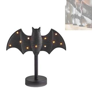 Mysterious Bat Lamp, Bat-Shaped Candlestick Set, Halloween Candle Holder, Bat Candle…