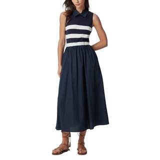 D-Sun Women's 2026 Spring Summer Sweater Midi Dresses Sleeveless Stripe Casual Knit A…