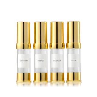 Golden 15ML 0.5 oz Airairless pump bottles Toiletries Travel Size | Travel size…