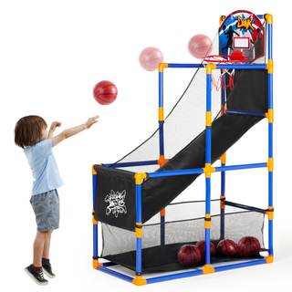 JOYIN Arcade Basketball Game Set with 4 Balls and Hoop for Kids 3+ Years Old Indoor…