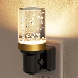 JandCase Night Light, Dimmable Night Lights Plug into Wall, Auto On/Off | Light Sensor…
