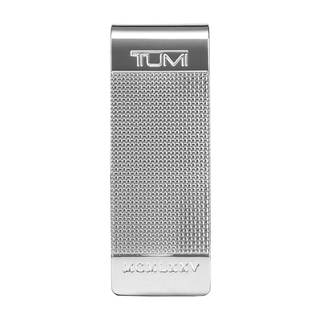 TUMI - Nassau Ballistic Etched Money Clip - Men's and Women's Metal Wallet Silver