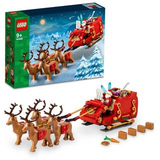 LEGO Santa's Sleigh - Building Toys for Kids, Boys & Girls, Ages 9+ - Indoor Christmas…