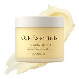 Oak Essentials Dew Body Butter, Hydrating Moisturizer, 5.3oz | Whipped shea butter with…