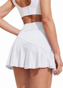 Ekouaer Womens Tennis Skirt Pleated Athletic Skort with Anti-Slip Strip | High Waisted…