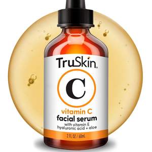 TruSkin Brightening Vitamin C Serum for Face with Hyaluronic Acid, 2 fl oz | Anti aging…