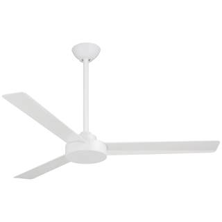 Minka-Aire F524-WHF Roto 52 Inch Ceiling Fan 3 Blades in Flat White Finish