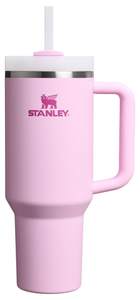 STANLEY Quencher H2.0 Flow State Tumbler, 40 oz, Cherry Blossom | Handle and Straw |…