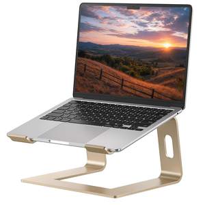 SOUNDANCE Laptop Stand, Aluminum Computer Riser, Ergonomic Laptops Elevator for Desk…