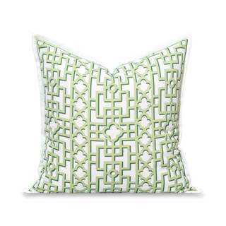 Hofdeco Premium Grandmillennial Coastal Hampton Patio Indoor Outdoor Throw Pillow Cover…
