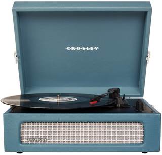 Crosley CR8017B-WB Voyager Vintage Portable Vinyl Record Player Turntable with Bluetooth…