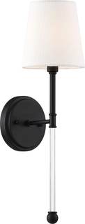 Nuvo 60/6689 Olmsted 1 Light Wall Sconce, Aged Bronze Finish Aged Bronze Finish With…