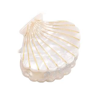Shell Jaw Clip Hair Claw Clip Clamps Resin Hair Clips Marble Pattern Hairpins Hair…