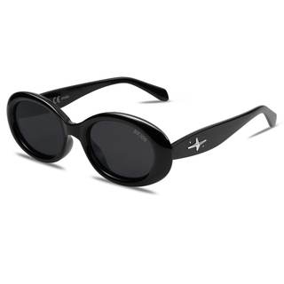 SOJOS Retro Oval Polarized Sunglasses for Women Men 90s Vintage UV400 Protection Tiny Sun…