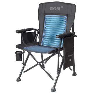Gobi Heat Zephyr Dual Zone Cooled Camping Chair – Water Circulatory System, USB…