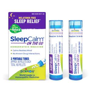 Boiron SleepCalm On The Go Sleep Aid for Deep, Relaxing, Restful Nighttime Sleep…