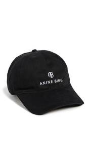 ANINE BING Women's Jeremy Baseball Cap One Size Black