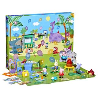 Peppa Pig George's Party Advent Calendar with 24 Surprise Toys and Stickers Including 5…