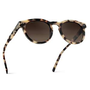 WearMe Pro Tate Women's Polarized Sunglasses, Retro Round Frame, UV400 |…